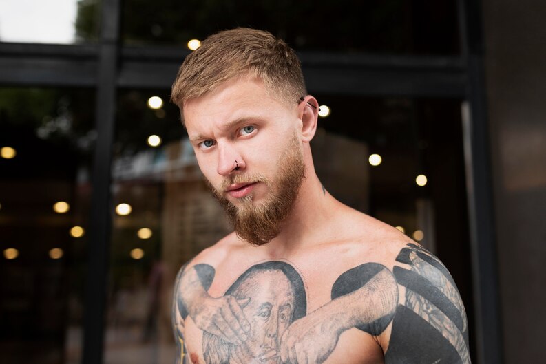 Man with a textured crop and fade