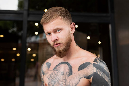 Man with a textured crop and fade