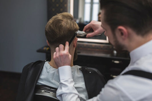 Mid fade haircut for men 2025