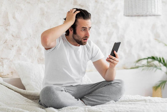 Man confused by hair advice