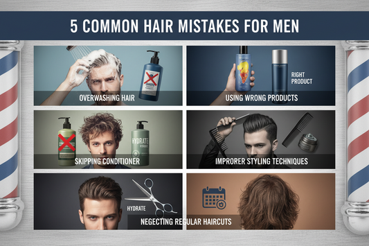 Stop Sabotaging Your Style: 5 Common Hair Mistakes Men Make in 2026