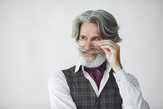 Tinted silver hair 2025