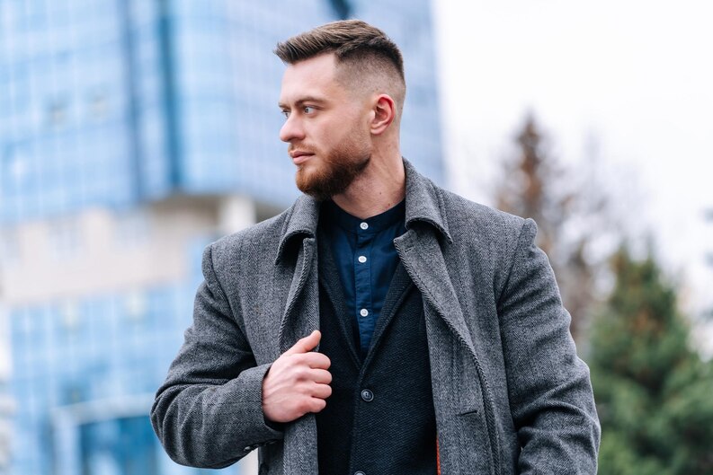 Taper fade haircut for office professionals