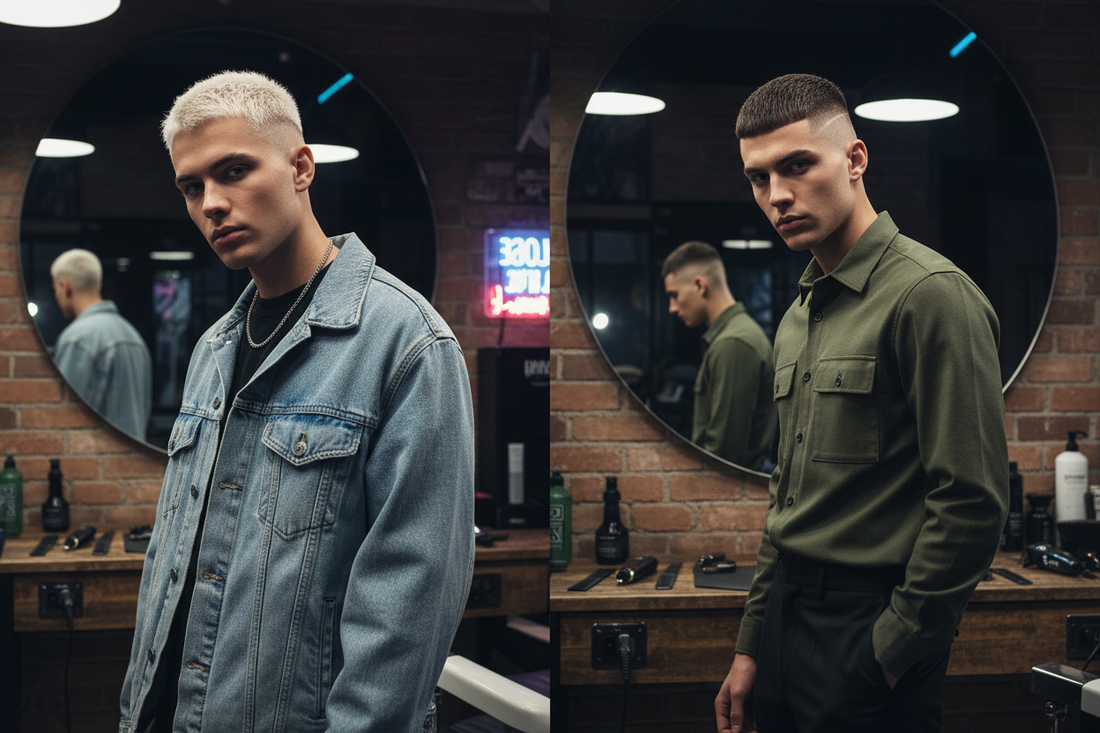 The Bleached Buzz & Micro-Taper