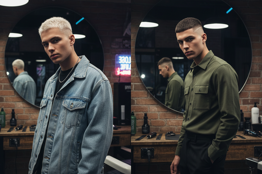 The Bleached Buzz & Micro-Taper