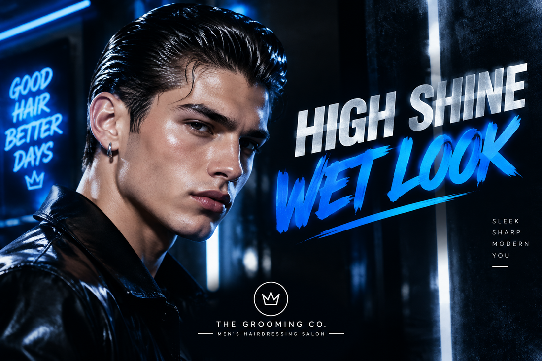 High Shine Wet Look Crop