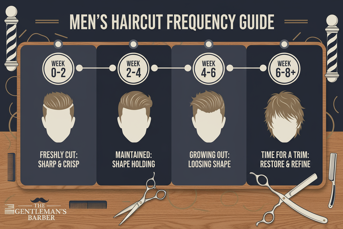Book your next appointment with Allan’s Men’s Hairdressing today and keep your haircut looking fresh all year round.