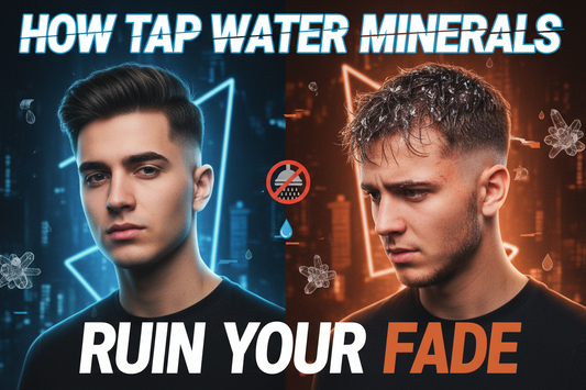 How Tap Water Minerals Ruin Your Fade