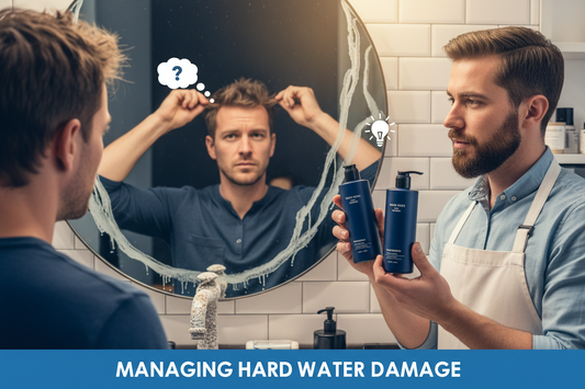 Managing Hard Water Damage on Hair Fibers
