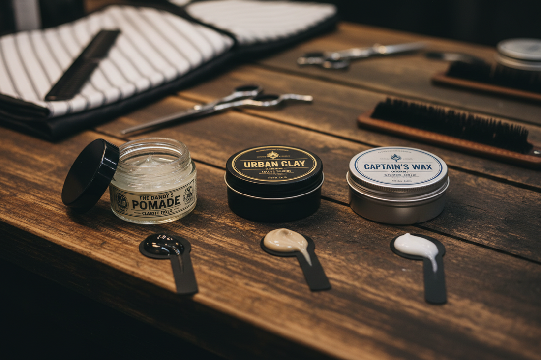 Pomade, Clay, or Wax: The Chemical Architecture of Hold
