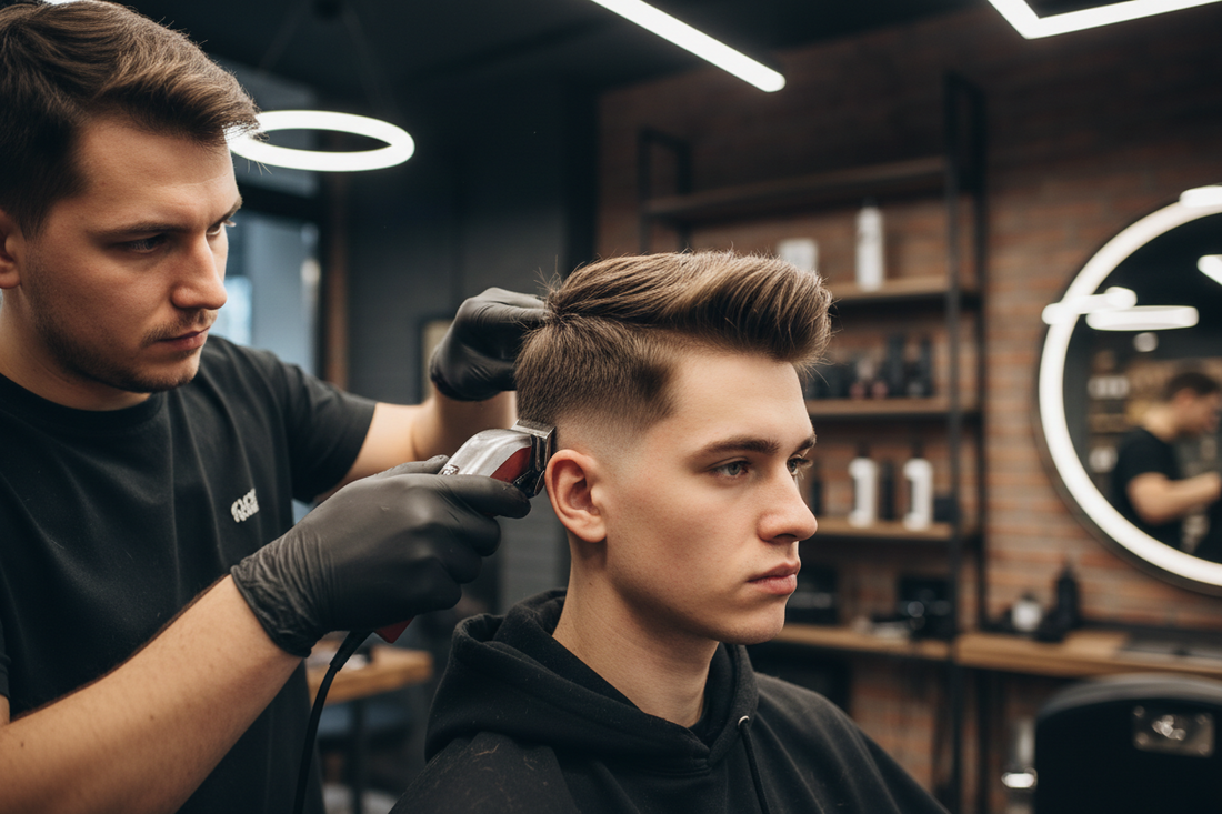 The Sideburn Slide: Blending Hair into Beards