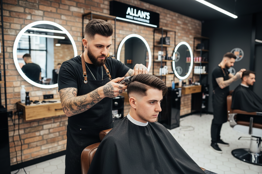 The Sideburn Equation: Designing Facial Balance Through Geometric Trimming